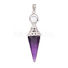 Natural Amethyst Pendants PW-WG6405D-04-1