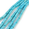 Synthetic Turquoise Beads Strands TURQ-G120-4x13mm-15-1
