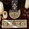 2Pcs 2 Style Natural Wood Card Stand for Tarot DJEW-GF0001-33I-4