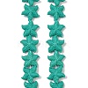 Synthetic Coral Dyed Carved Beads Strands CORA-K009-06C-06-1