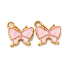 304 Stainless Steel Enamel Charms LS-STAS-Q363-02B-G-1