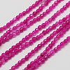 Natural White Jade Beads Strands G-A129-2mm-B03-1