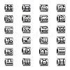12Pcs Oval with Constellation 304 Stainless Steel European Beads STAS-UN0064-66-1