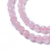 Natural Rose Quartz Beads Strands G-F596-20-3mm-3