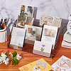 Transparent Acrylic 4 Layers Nail Polish Display Rack ODIS-UN0001-22E-2