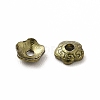Ion Plating(IP) 304 Stainless Steel Bead Caps STAS-N0005-01AB-3