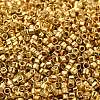 Electroplate Glass Seed Beads SEED-S042-01B-12-3