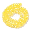 Baking Electroplate Glass Beads Strands X-DGLA-A039-J10mm-B23-2