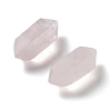 Natural Rose Quartz Double Terminal Pointed Beads G-G012-13-2