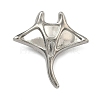 304 Stainless Steel Pendants STAS-P446-13G-P-1