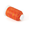 1 Roll Gradient Color Segment Dyed Round Waxed Polyester Cord YC-TADJ0001-03B-2