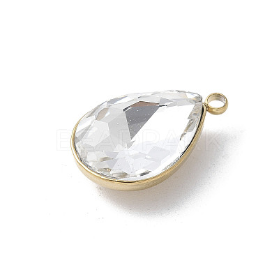 304 Stainless Steel Pendants STAS-S164-01C-G-1