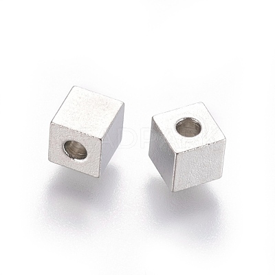 Tarnish Resistant 202 Stainless Steel Beads STAS-F205-06P-C-1