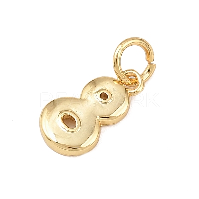 Brass Charms KK-G544-10G-08-1