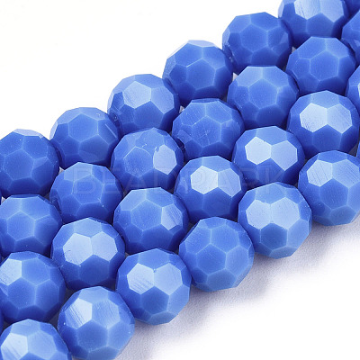 Opaque Glass Beads Stands EGLA-A035-P6mm-D07-1