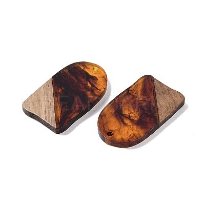 Resin & Wood Pendants WOOD-F015-13B-1