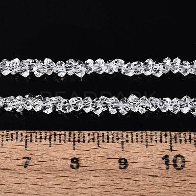 Transparent Glass Beads Strands GLAA-N018-3mm-02-1