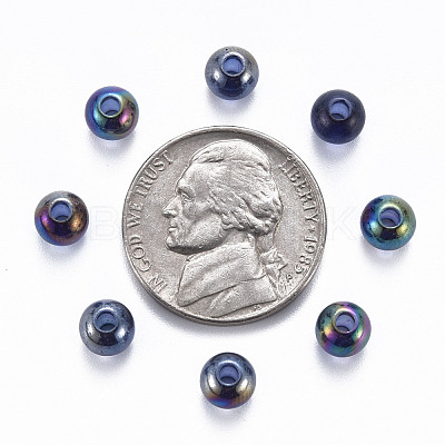 Transparent Acrylic Beads MACR-S370-B6mm-752-1