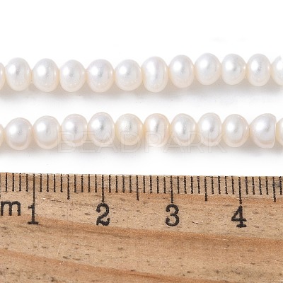 Natural Cultured Freshwater Pearl Beads Strands PEAR-I007-07Q-08A-1