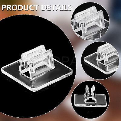 Transparent Plastic Card Holder ODIS-NB0001-37B-1