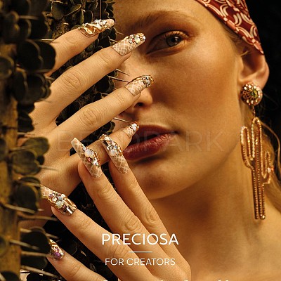 Preciosa® Crystal Hotfix Flatback Stones Y-PRC-HSS16-10210-200-1