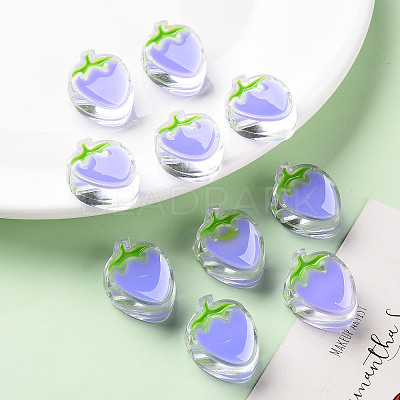 Transparent Enamel Acrylic Beads LS-X1-TACR-S155-003J-1