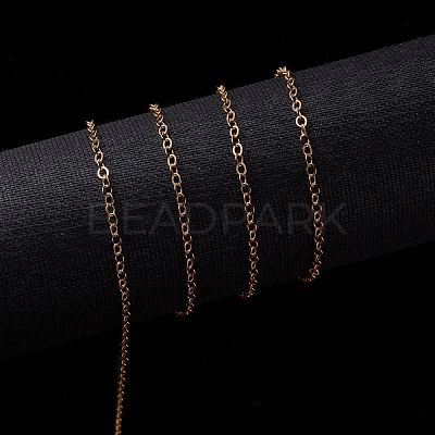 Brass Cable Chains CHC-S003-08G-1