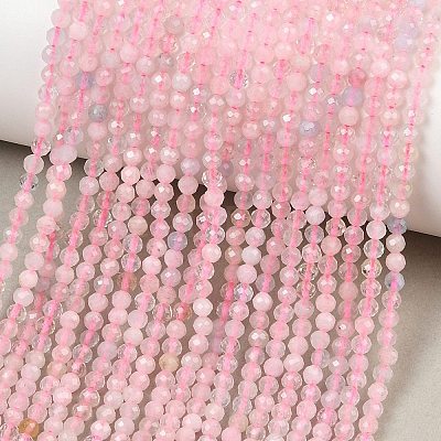 Natural Morganite Beads Strands G-O166-25-4mm-1