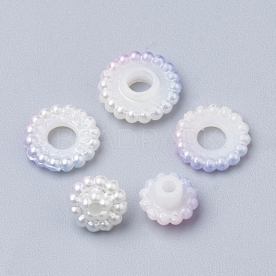 Imitation Pearl Acrylic Beads OACR-T004-12mm-11-1