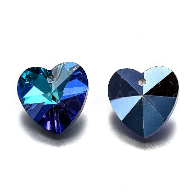 Romantic Valentines Ideas Glass Charms X-G030V18mm-45-1