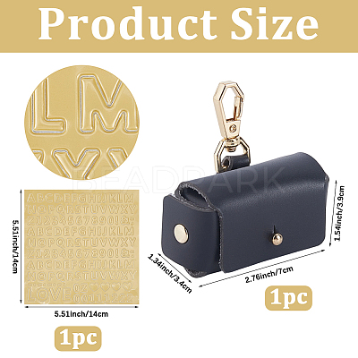 1Pc Imitation Leather Ring Storage Bags for Pet Dog Collar ABAG-CL0001-36C-1