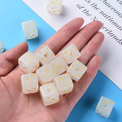 Printed Acrylic Beads MACR-S374-11C-01-1