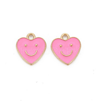 Alloy Enamel Charms ENAM-T016-12D-RS-1