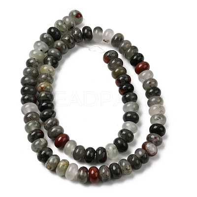 Natural African Bloodstone Beads Strands G-A280-A06-02-1