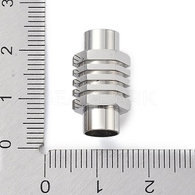 Non-Tarnish 304 Stainless Steel Magnetic Clasps STAS-K282-03P-1
