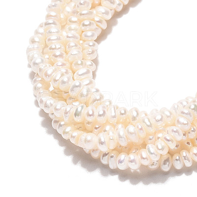 Natural Cultured Freshwater Pearl Beads Strands PEAR-N025-01D-1