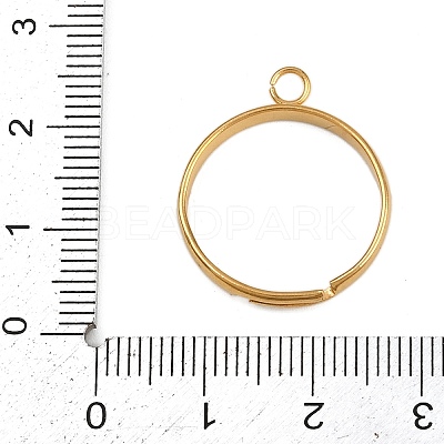 304 Stainless Steel Loop Ring Base LS-STAS-G363-13G-02-1