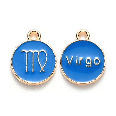 Alloy Enamel Pendants LS-ENAM-S124-01B-02B-1