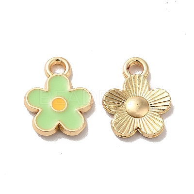 Alloy Enamel Charms ENAM-D043-02G-06-1