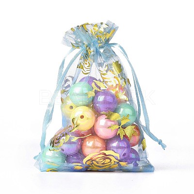 Organza Drawstring Jewelry Pouches OP-I001-C01-1