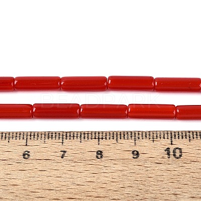 Opaque Solid Color Glass Beads Strands X-GLAA-N070-01A-C01-1