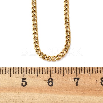 Ion Plating(IP) 304 Stainless Steel Necklace LS-STAS-J023-03G-1