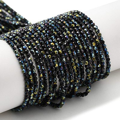 Electroplate Glass Beads Strands LS-GLAA-H021-01A-HP09-1