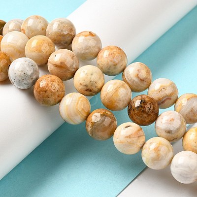 Natural Crazy Lace Agate Beads Strands G-H298-A12-05-1