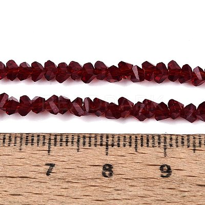 Transparent Glass Beads Strands GLAA-N018-3mm-28-1