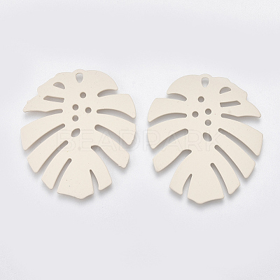 Spray Painted Iron Pendants X-IFIN-S703-08E-1