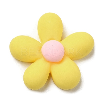 Opaque Resin Cabochons CRES-M021-02B-1