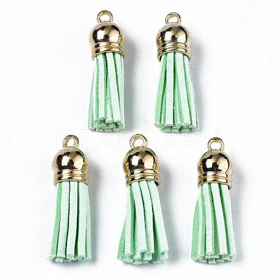 Faux Suede Tassel Pendant Decorations FIND-T002-B21-1