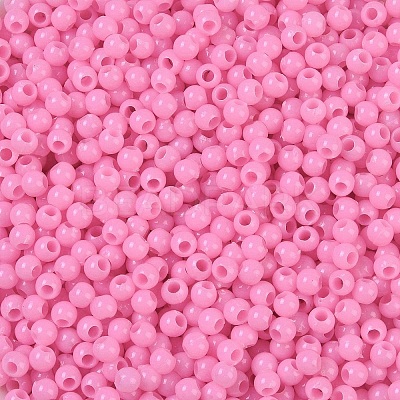 Opaque Acrylic Beads SACR-A007-01B-21-1