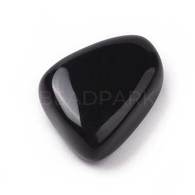 5Pcs Natural Black Obsidian Beads G-FS0002-05-1